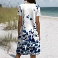 thumbnail image 5 of Summer Dresses for Women Boho Beach Dress Sleeveless Sundresses with Pockets Casual Loose Tank Tshirt Sun Dress, 5 of 5