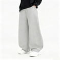 thumbnail image 2 of Nskgu Boys Cargo Pants Oversized Loose Fit Elastic Waist Casual Jogger Pants for Teen Youth, 2 of 6