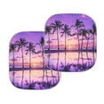 thumbnail image 5 of Jeiento Hawaii Palm Tree Automotive Windshield Sunshades Car Windshield Sun Shade Foldable Sun Shade for Truck Windshield Front Window Auto Sun Shield Covers Interior Car Accessories for Woman Men, 5 of 7
