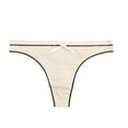thumbnail image 3 of MuZeFu Thongs for Women Cotton Women's Threaded Thong Low Waist Loose Loose Comfortable Student Large Size Underwear, 3 of 3