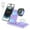 Purple, variant on Cshidworld Wireless Charger, 18W Fast iPhone Charging Station Compatible for iPhone 17/16/15/14/13/12/11/Pro Max/Plus, 3 in 1 Wireless Charger Stand for iWatch SE 11/10/9/8/7/6/5/4, Airpods Pro 2/3/4