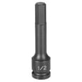 thumbnail image 1 of Grey Pneumatic 29094M .5 Inch Drive X 9Mm 4 Inch Length Hex Driver, 1 of 1