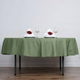 thumbnail image 2 of Balsa Circle Christmas Holidays 90" Willow Green Round Polyester Tablecloth Linen Decoration, 2 of 6