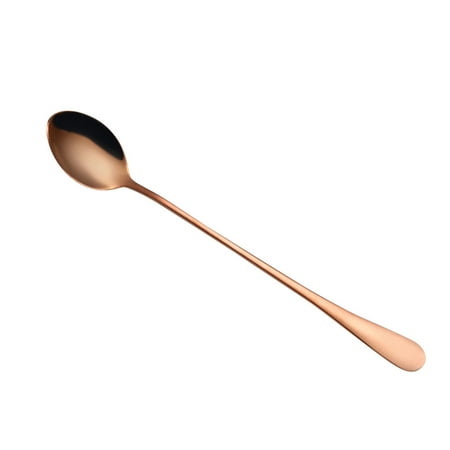 

Meitianfacai Deals Kitchen Colorful Spoon Long Handle Spoons Flatware Coffee Drinking Tools Kitchen Gadget