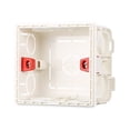 thumbnail image 1 of Advancent Caja trasera de cableado, organizador de cables, organización de cajas de enchufes, artesanía multicolor de PVC, práctico contenedor de cables Accesorios para electrodomésticos Blanco Advancent HA002040-01B, 1 of 1