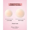 thumbnail image 5 of Fashion Forms Women's Reusable Non-Adhesive Concealers Nude Nipple Covers, 5 of 8