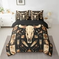 thumbnail image 2 of Erosebridal Tribal Aztec Bedding Sets, Sheep Skeleton Comforter Sets with Sheets, Rectangle Geometric Reversible Bed Sheets Set, Ultra Soft Room Decorative, 7pcs, 2 of 6