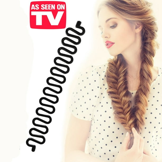 KroO Fashion Hair Styling DIY Fishtail Braid Braiding Tool for Women