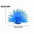 thumbnail image 3 of Artificial Sea Anemone Aquarium Décor for Fish Tank,Silicone Plant Aquarium Plants for Betta Fish Tank Accessories,Artificial Coral Plant Underwater Ornament Artificial Sea Urchin Ball 3.15"X3.15", 3 of 3
