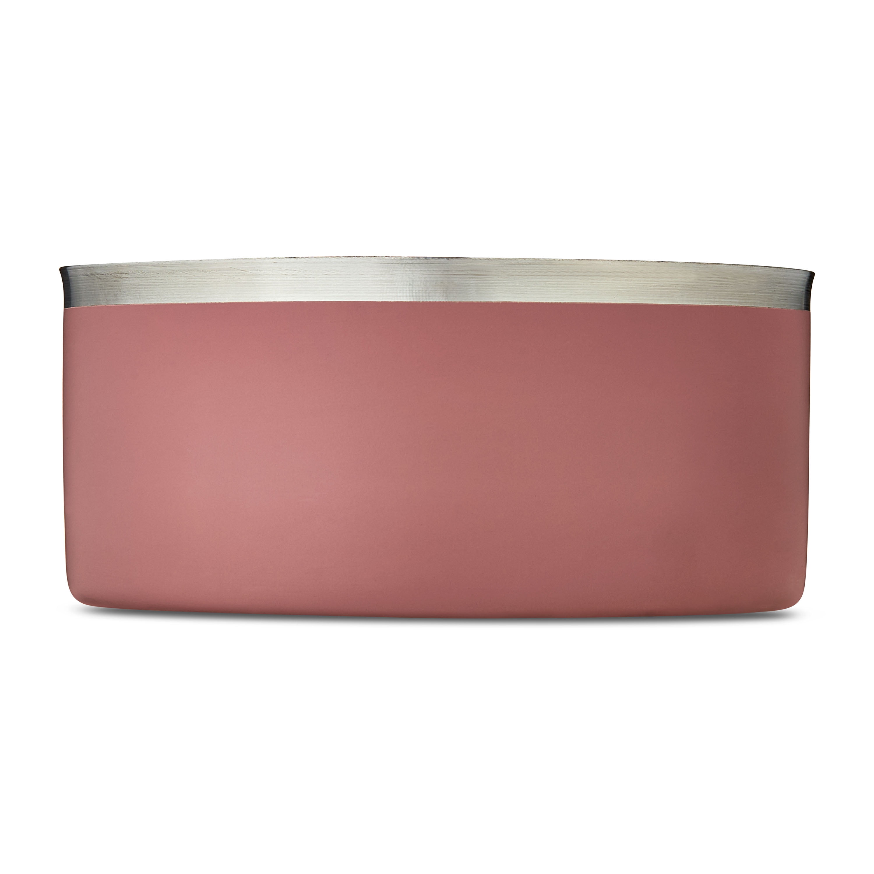 Vibrant Life Medium Stainless Steel Double Wall Dog Bowl, Pink