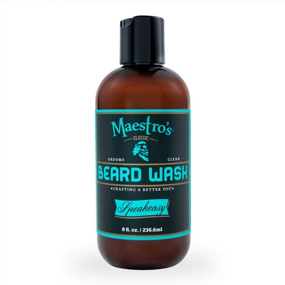 Maestro's Classic Speakeasy Blend Beard Wash, 8oz