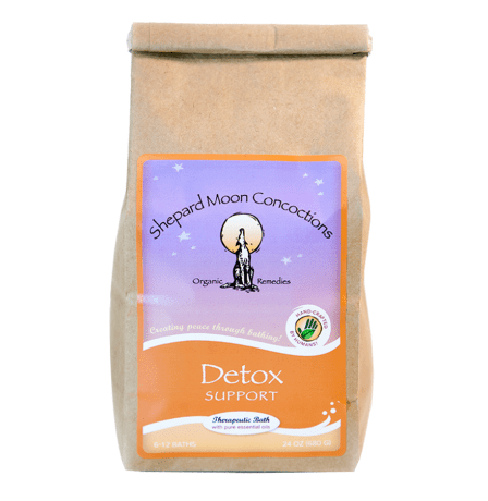 Epsom Salt Bath Remedies Detox Support Bath Shepard Moon Concoctions 24 oz Bag