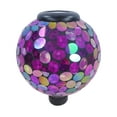 thumbnail image 4 of Alpine Corporation 10"H Ball, 14"H Stand Solar Mosaic Gazing Globe w/ Stand, 4 of 4