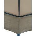 thumbnail image 4 of APEX GARDEN Replacement Canopy Top for Summer Breeze 10' x 10' Soft Top 2-Tier Gazebo Model #D-GZ136PST-N, 4 of 6