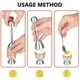 thumbnail image 1 of Egg Cracker Topper Cutter Set para huevos pasados ????por agua Acero inoxidable ZefeiWu 1327534246711, 1 of 1
