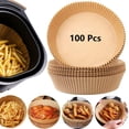 thumbnail image 1 of Parchemin Antiadhésif Jetable de Qualité Alimentaire pour la Cuisson au Four Micro-Ondes (6.3''), 1 of 7