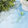 thumbnail image 5 of 10Pcs Window Shade Spool Plastic Clear Pleated Shade Hold Downs Transparent RV Blind Parts Tensioner Covering Hardware Windows Cord Retainer First Kit for RV Day Night Home Bedroom, 5 of 5