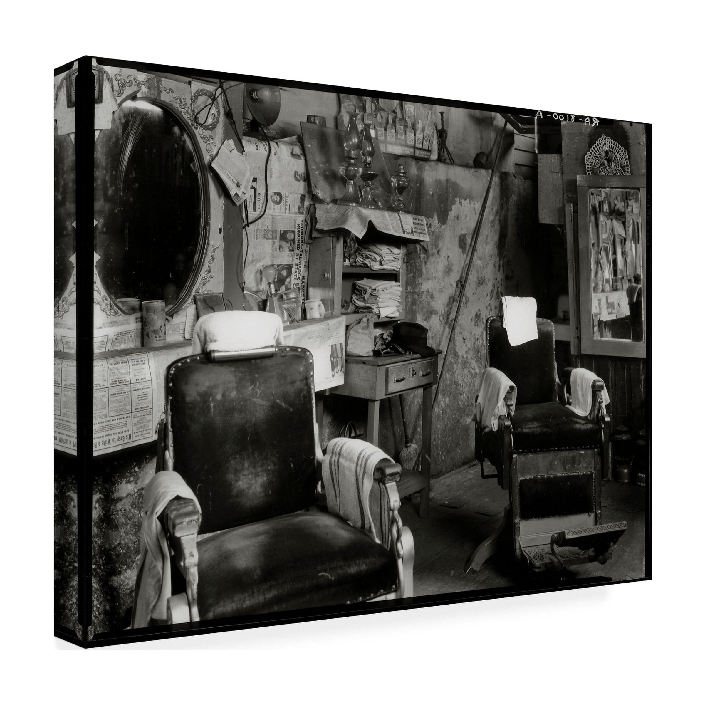 Print Collection 'Barber Shop' Canvas Art
