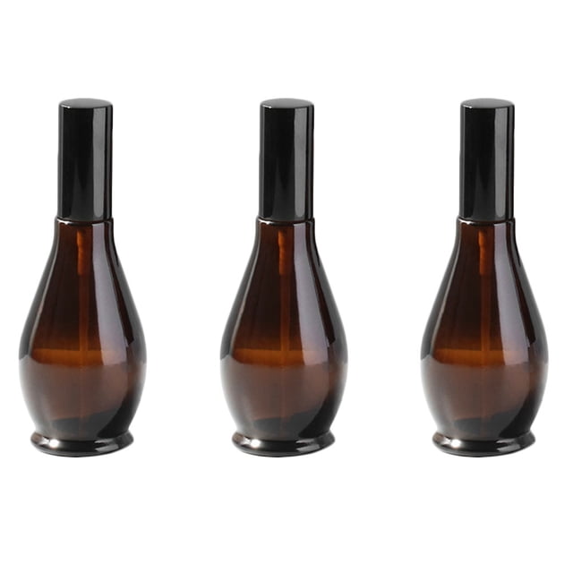 Shisuyan 3pcs Light-proof Spray Bottle Empty Fine Mist Atomizer Glass Perfume Sprayer