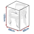 thumbnail image 3 of Lightweight Portable Waterproof Patio Cover High Back Cover Durable Deep Seat Outdoor - Big, 3 of 8
