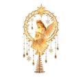 thumbnail image 2 of Lighted Memorial Christmas Tree Topper Collection with Warm Glow and Crystal-Inspired Accents, for Christmas Decorations (Angel), 2 of 5