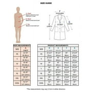 Professional Scrubs White Lab Coats for Women & Men, Classic Medical Uniform With 3 Pockets 37'' S