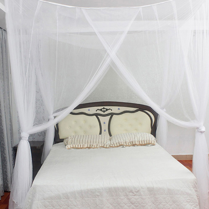 Large Mosquito Net Four Corner For Bed Canopy Bed Canopy Elegant