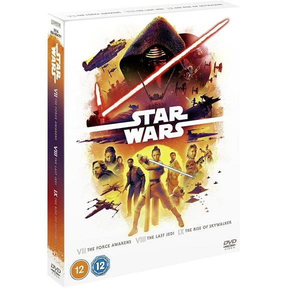 Star Wars Sequel Trilogy Box Set (DVD) [2022]