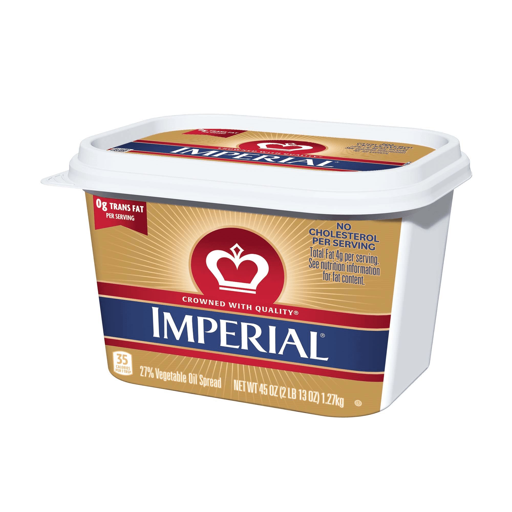 Imperial Vegetable Oil Spread, 45 oz Plastic Tub