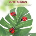 thumbnail image 6 of CIMAXIC 100Pcs Mini Ladybug Figurines for Home Decor, Resin Plastic Ladybugs for , Terrariums, Crafts and Projects, 6 of 7