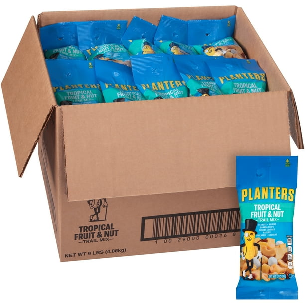 Planters Tropical Fruit & Nut Single Serve Trail Mix with Roasted