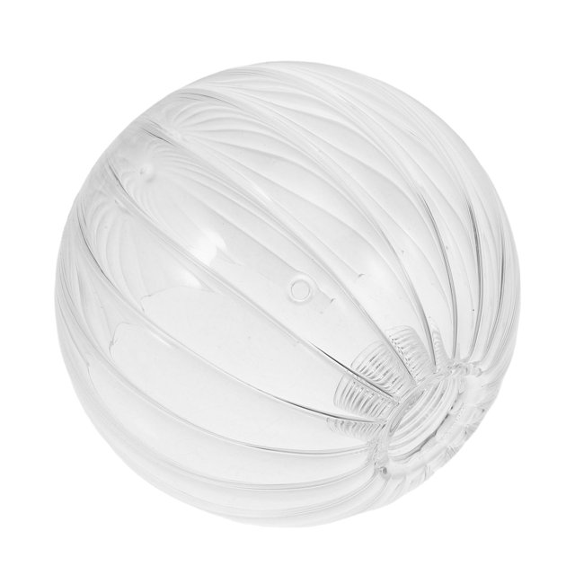 WEUVEB Pantalla Redonda De Vidrio Transparente Con Para Colgante O De