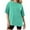Green, variant on vigerkar Oversized Vintage t Shirts for Women Short Sleeve Cotton Casual Baggy Tees Trendy Crew Neck Loose Tops 2025 Khaki, L