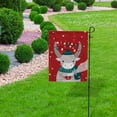 thumbnail image 5 of GZHJMY Garden Flag Double Sided Christmas Bull with Cocoa, Fade Resistant Yard Flag Durable Banner Indoor Outdoor Home Decor 12x18 Inch Yard Flags, 5 of 7
