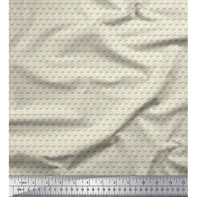 Soimoi Tissu en Rayonne Pièces de Rechange Tissu Imprimé 1 Yard 56 Pouces de Large