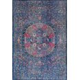 thumbnail image 2 of nuLOOM RZSW09A Navy Celina Floral Mandala Area Rug, 4' x 6', Navy, 2 of 2