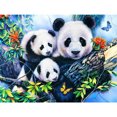 thumbnail image 1 of Thread Tree Three Pandas Punto de cruz completo 11CT Algodón DIY Impreso Kits de arte (5) FLhrweasw Nuevo, 1 of 9