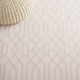 thumbnail image 6 of SAFAVIEH Martha Stewart Delores Geometric Cotton Area Rug, Pink/Ivory, 3' x 5', 6 of 11