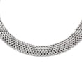 thumbnail image 1 of 925 Sterling Silver Mesh Link Necklace Pendant Charm, 1 of 7