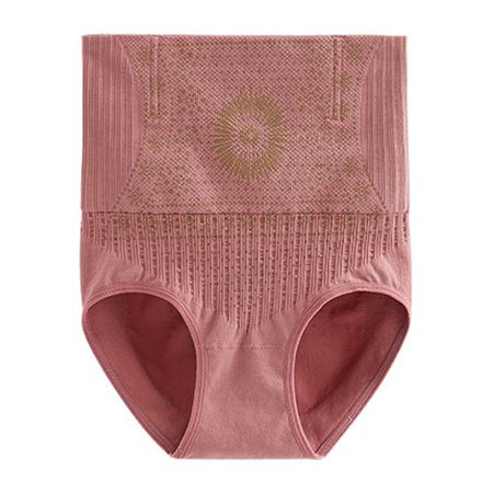 

Qingsaizhen Underwear Lady Panties High Waist Lightweight Butt-lifted Tight Waists Women Underpants for Daily Wear