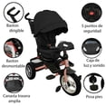 thumbnail image 5 of Triciclo Evolutivo Angelin Baby  Llanta de Aire Negro, 5 of 5