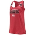 thumbnail image 2 of Women's New Era Red Atlanta Hawks Scoop-Neck Racerback Tank Top, 2 of 3