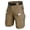 Brown_006, variant on Domuza Cargo SweatShorts for Men Summer Hiking Fishing Outdoor Pants Patriotic Printed Shorts with Multi Pockets Brown XL