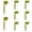 Light Green, variant on Beach Towel Anchor Stakes for Sand, Outdoor Picnic Mat Clips and Clamps, Towel Holders Spikes for Beach Blanket, Sand Spikes for Vacation Trips 8 Pcs