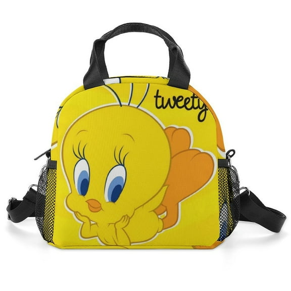 Tweety Bird lunch crossbody bag perfect for work picnic or travel One size