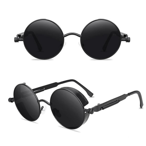 Gafas Steampunk Victorianas Unisex – Redondas Con Correa Ajustable Para Cosplay Y Halloween