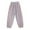 Light Gray, variant on Huanglei Girls Fleece Lined Pants Winter Warm Thermal Kids Joggers Soft Cozy Casual Trousers For Toddler Girls And Boys Thickened Comfortable Outfit Girls Cargo Pants 18-24 Months
