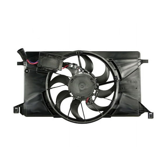 Auxiliary Radiator Fan Assembly - Compatible with 2012 - 2017 Ford Focus (without Turbo) 2013 2014 2015 2016
