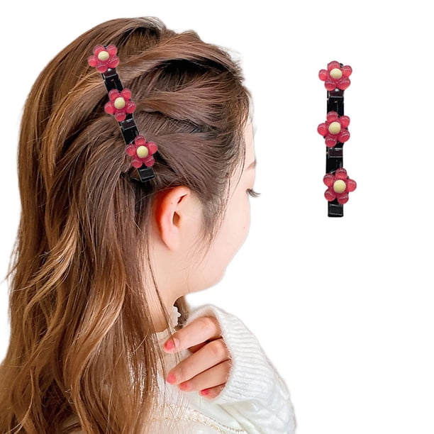 Productos para el cuidado del cabello Artefacto para tejer y arreglar pinzas para el cabello Pinza lateral Pinza frontal para el cabello Pinza para el cabello Horquilla Horquilla