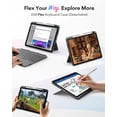 thumbnail image 3 of Funda con Teclado ESR para iPad 11" A16 10ª Generación, con Trackpad, 3 of 9